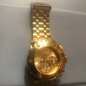 Invicta Gold Chronograph Men's Watch